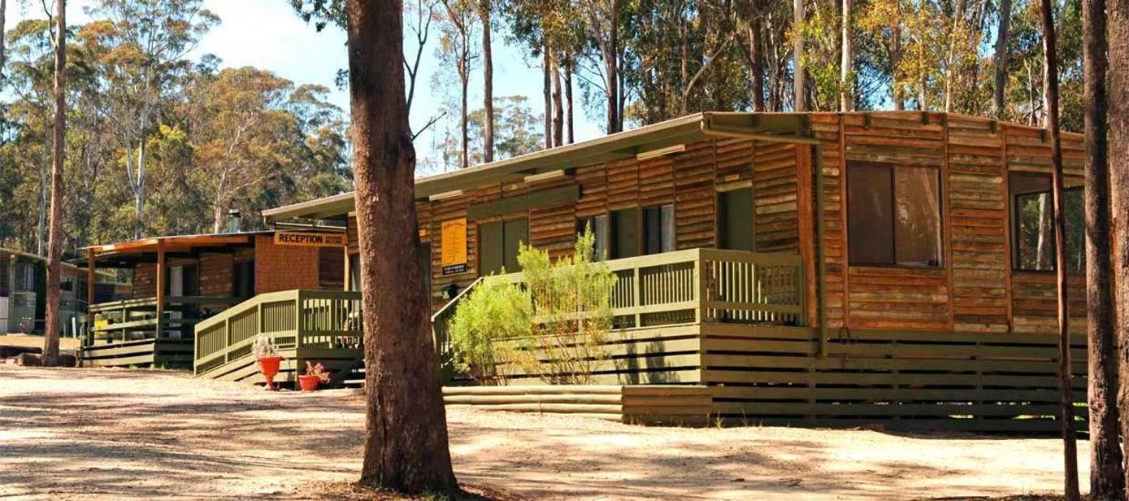 Lakes Entrance Log Cabins Eksteriør billede